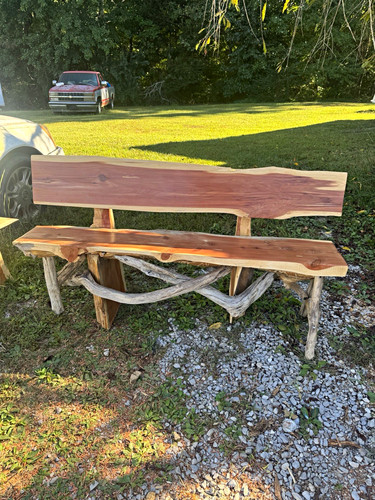 Rustic outdoor cedar driftwood - rustic,