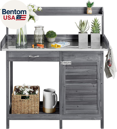 Outdoor potting bench - outdoor,