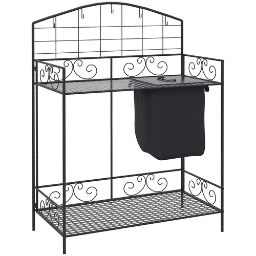 Folding potting bench table - folding,