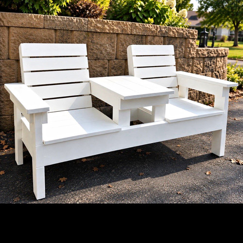 Handmade outdoor white garden - outdoor,