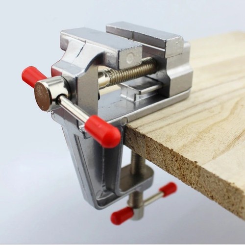 Mini bench vise clamp - 3.5",