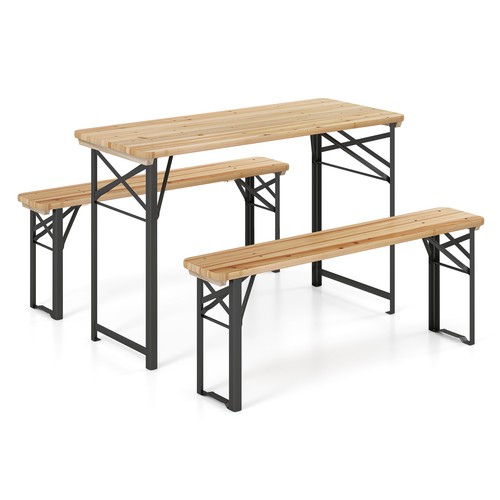 Folding picnic table - picnic, with