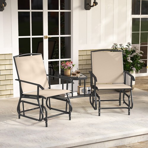Seater outdoor glider bench - glider,